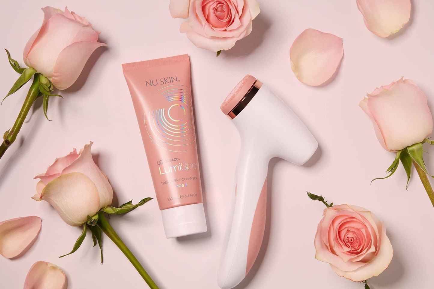 Rose LUMISPA cleanser